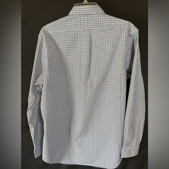 Ralph Lauren shirt. Size L. Blue/Black on white - Picture 2 of 12